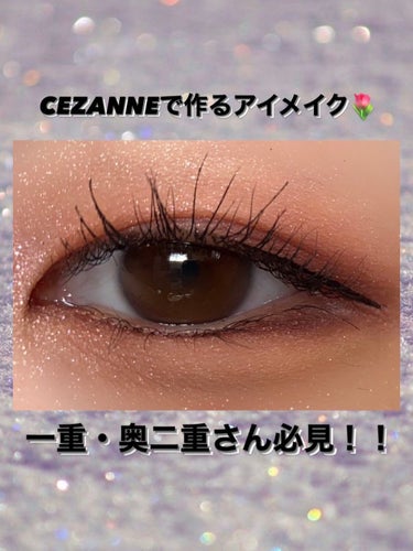 ニュアンスオンアイシャドウ/CEZANNE/アイシャドウパレットを使ったクチコミ（1枚目）