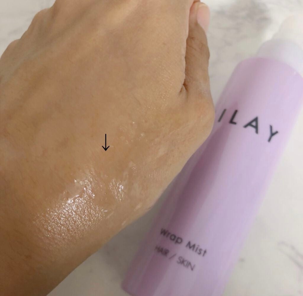 ラップミスト/LILAY/ヘアミストを使ったクチコミ(2枚目)