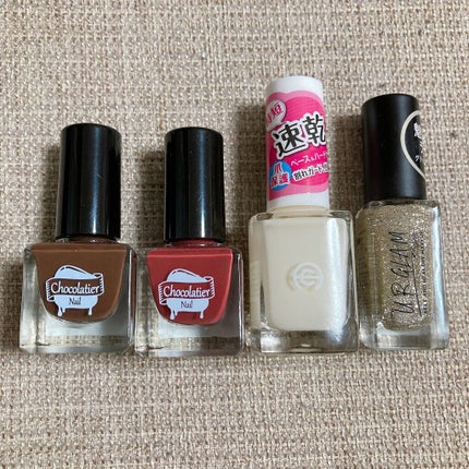 TMショコラティエネイルS/セリア/マニキュアを使ったクチコミ(2枚目)