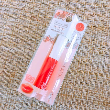 Blooming Kitty リップグロス/DAISO/リップグロスを使ったクチコミ(1枚目)
