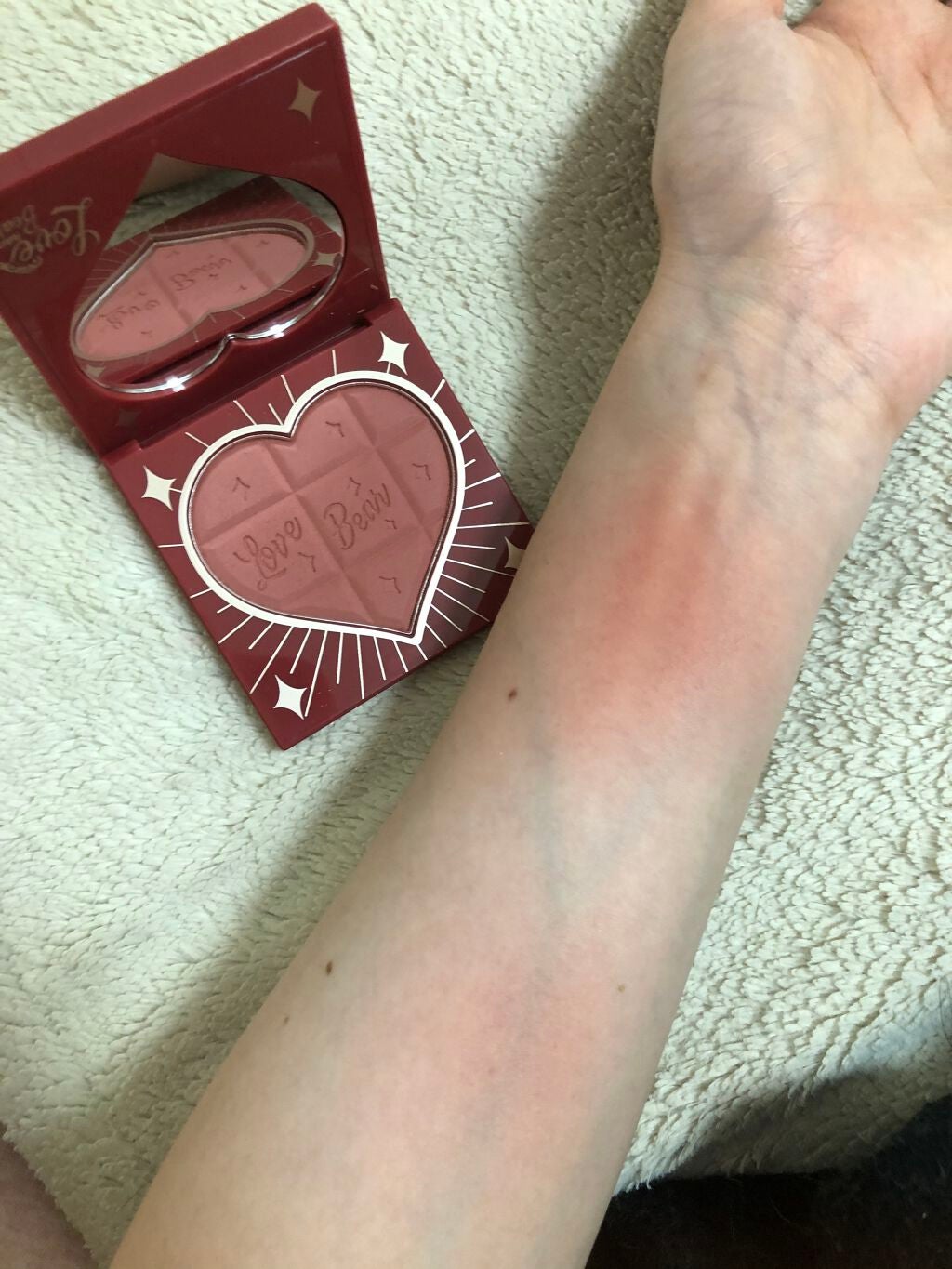 Love Bear ブラッシュ/FlowerKnows/パウダーチークを使ったクチコミ(3枚目)