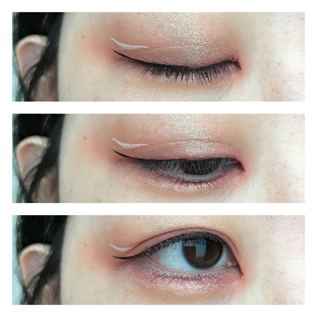 7 SHADES OF BLACK/UZU BY FLOWFUSHI/リキッドアイライナーを使ったクチコミ(5枚目)