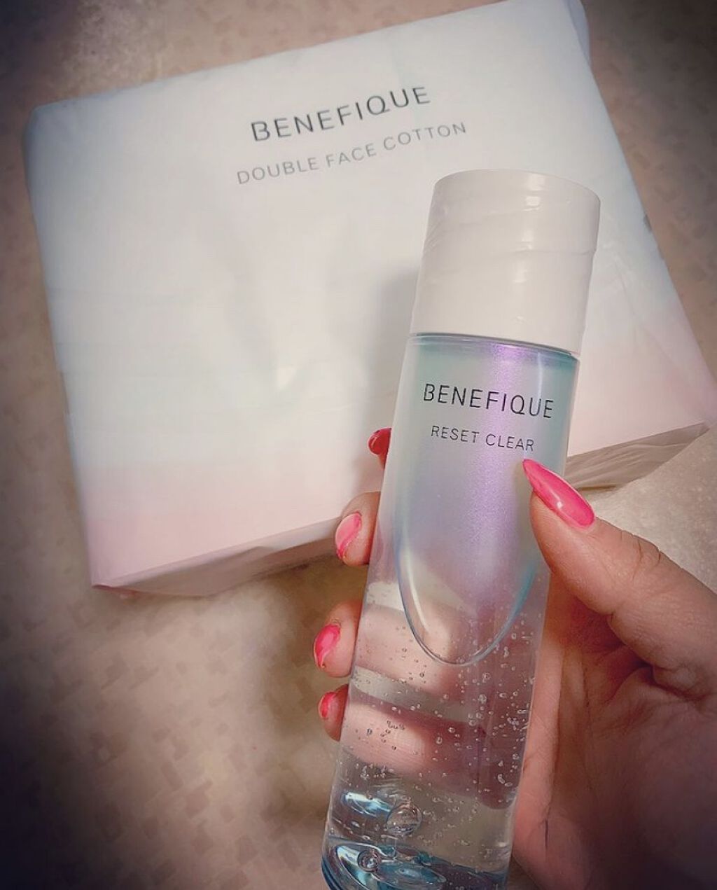 リセットクリア/BENEFIQUE/化粧水を使ったクチコミ（1枚目）