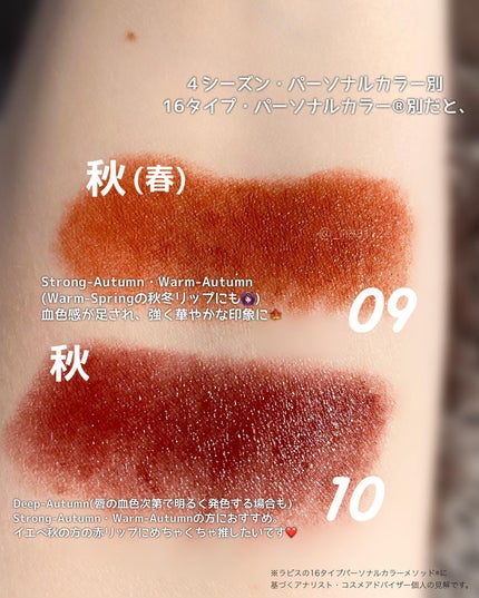 ディグニファイド リップス/Celvoke/口紅を使ったクチコミ(5枚目)