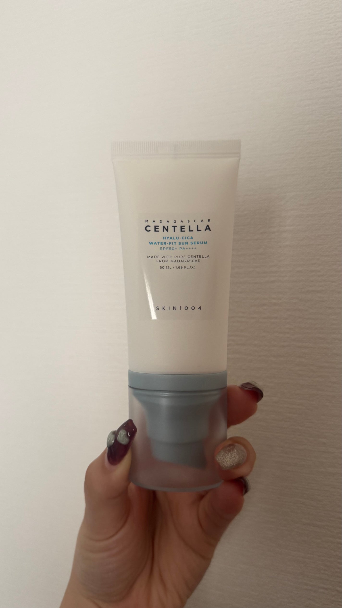 ヒアルーシカ ウォーターフィット サンセラム/SKIN1004/日焼け止めローションを使ったクチコミ(1枚目)