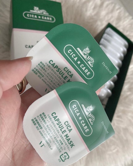 CICA カプセルマスク/VT/洗い流すパック・マスクを使ったクチコミ(1枚目)