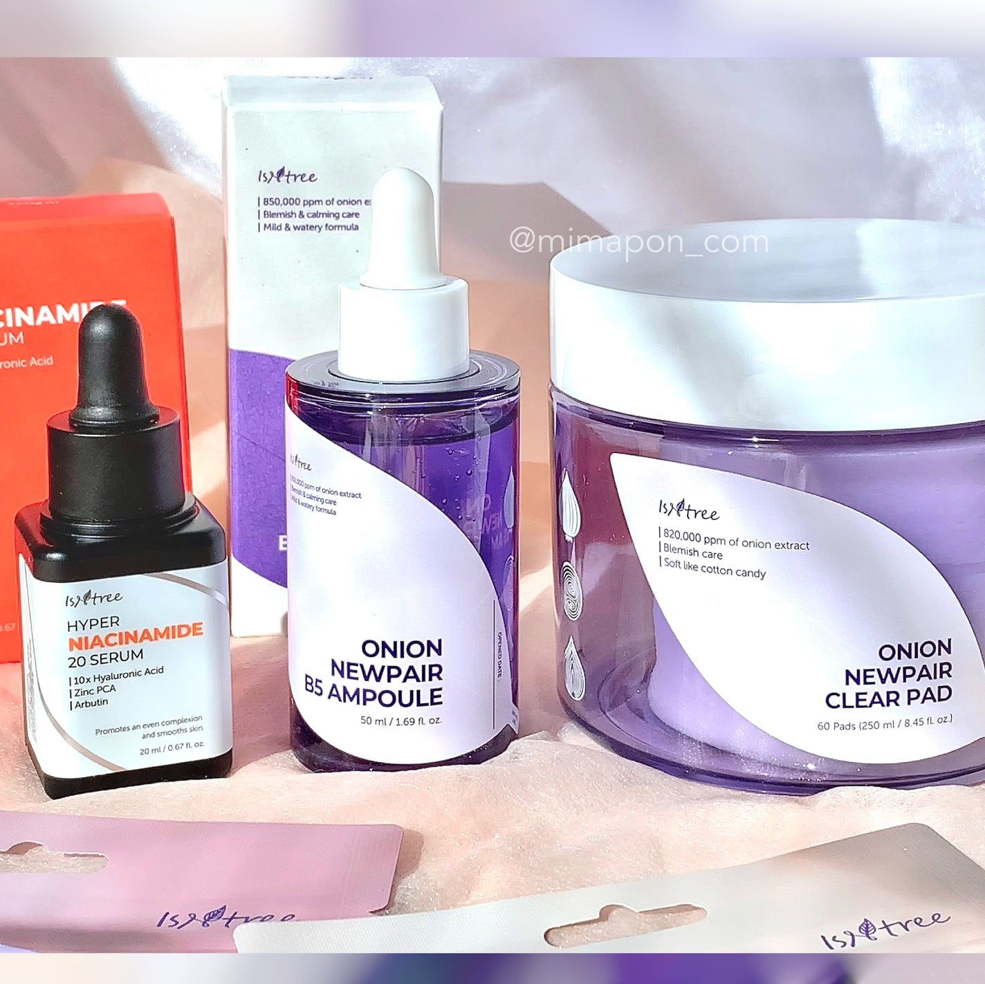 オニオンニューペア クリアパッド/Isntree/トナーパッドを使ったクチコミ(8枚目)
