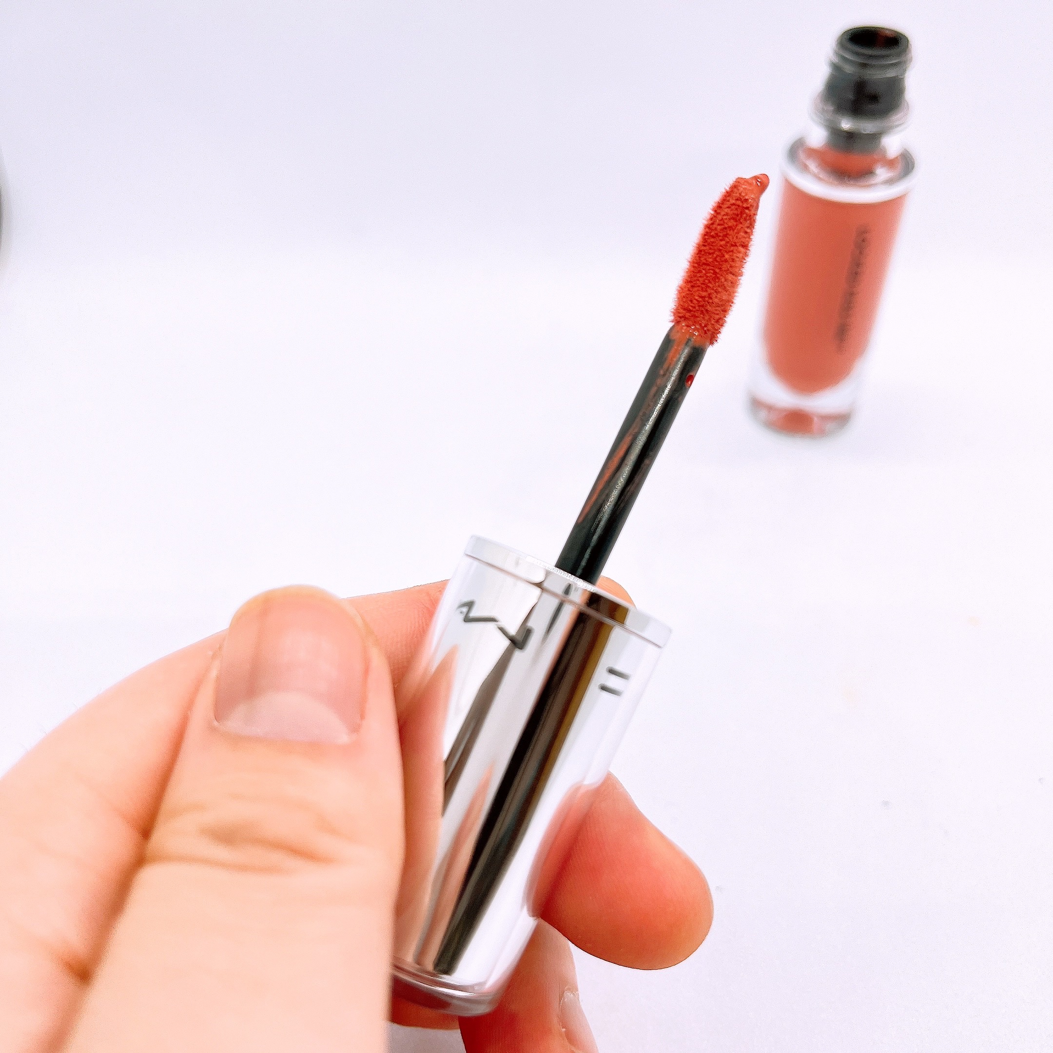 M·A·C ロックド キス インク リップカラー/M・A・C/口紅を使ったクチコミ（3枚目）