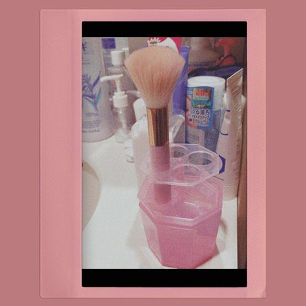 メイクブラシクリーナー/DAISO/その他化粧小物を使ったクチコミ(1枚目)
