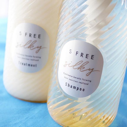 シャンプー シルキースムース/トリートメント シルキースムース /S FREE/市販シャンプーを使ったクチコミ(2枚目)