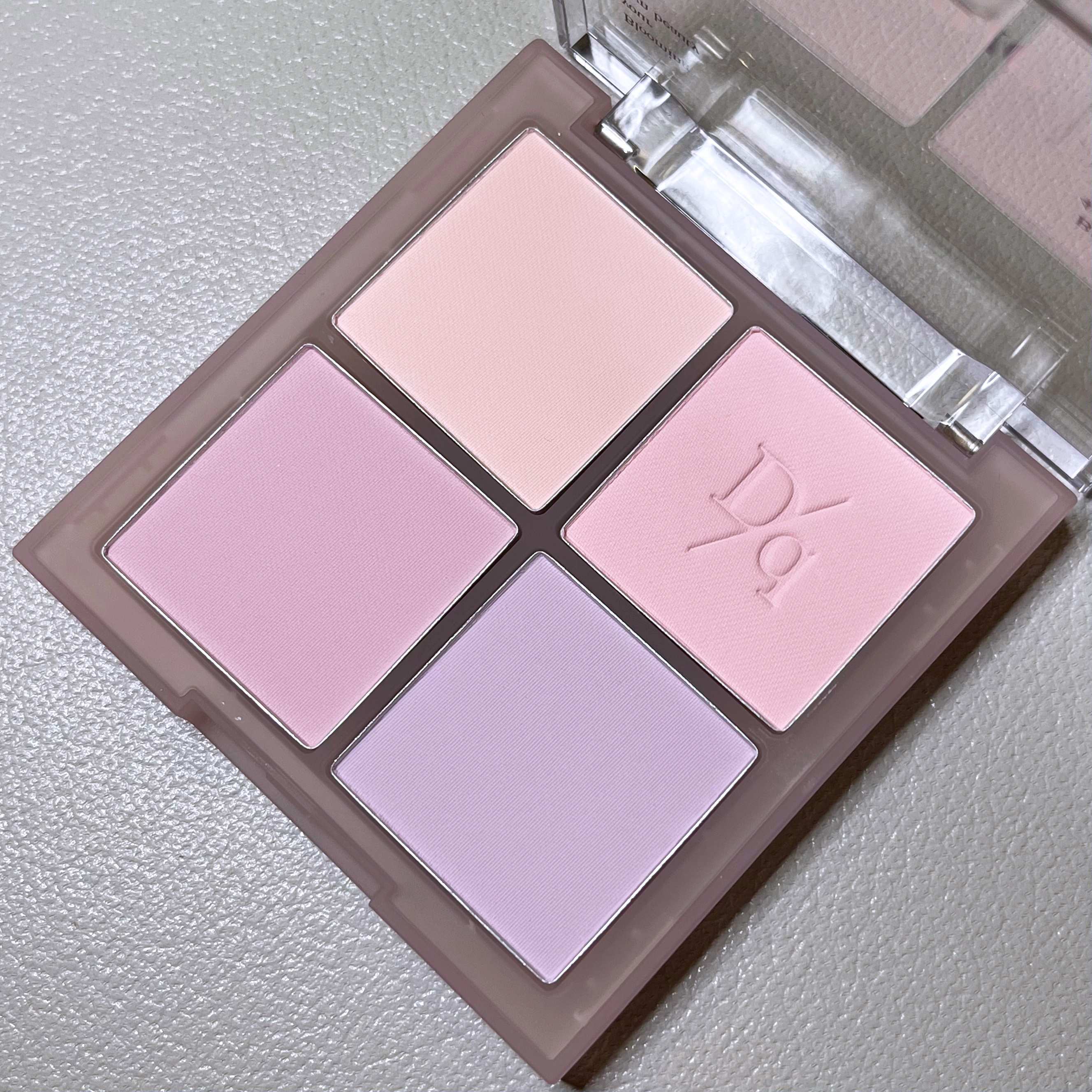 ブレンディングムードチーク 02 クールブレンディング/dasique/パウダーチークを使ったクチコミ（3枚目）