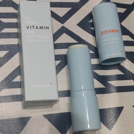 UVシールドビタミンサンマルチバーム/DERMASHARE/日焼け止めクリームを使ったクチコミ(2枚目)