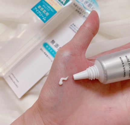 リペア&バランス マイルドアイクリーム/Repair&Balance/アイケア・アイクリームを使ったクチコミ(2枚目)