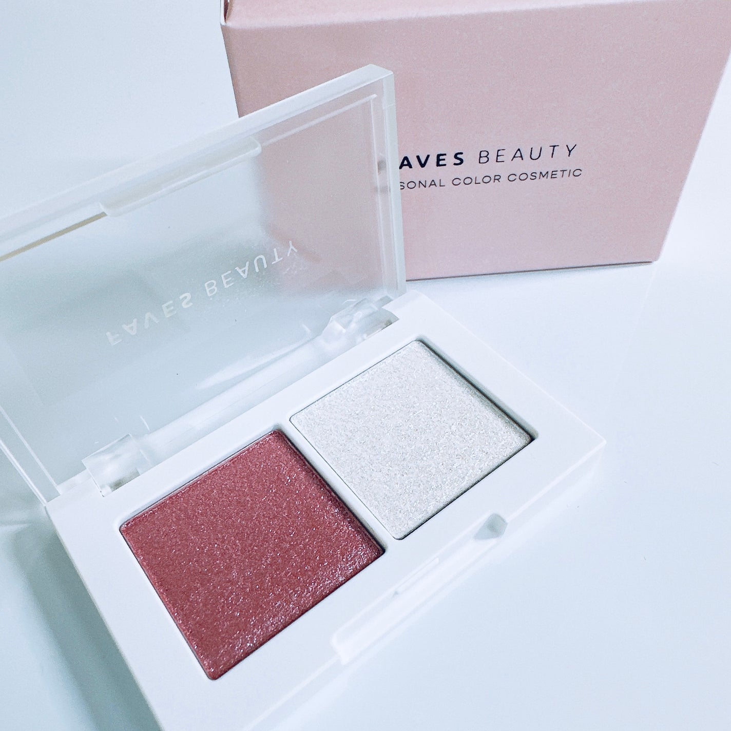 マイカラー デュオシャドウ/FAVES BEAUTY/アイシャドウパレットを使ったクチコミ(3枚目)