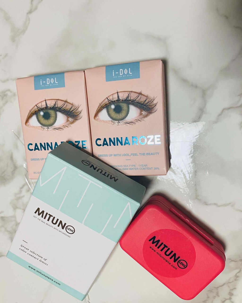 CANNA ROZE 1year/URIA i-DOL/カラーコンタクトレンズを使ったクチコミ（1枚目）