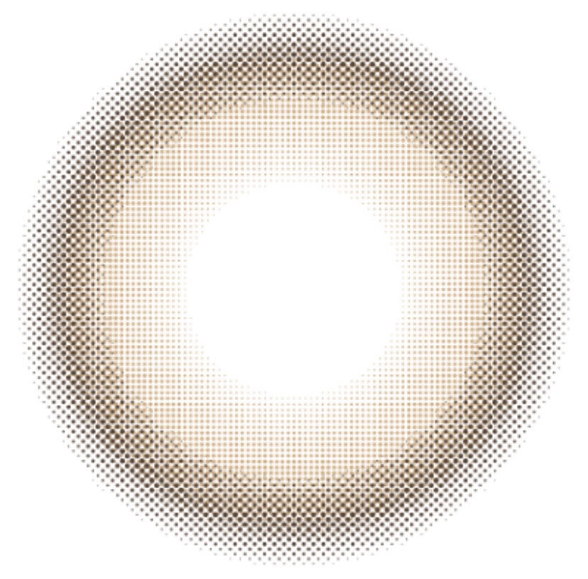 Chu's me monthly メロウキャメル/Chu's me/１ヶ月（１MONTH）カラコンを使ったクチコミ（2枚目）