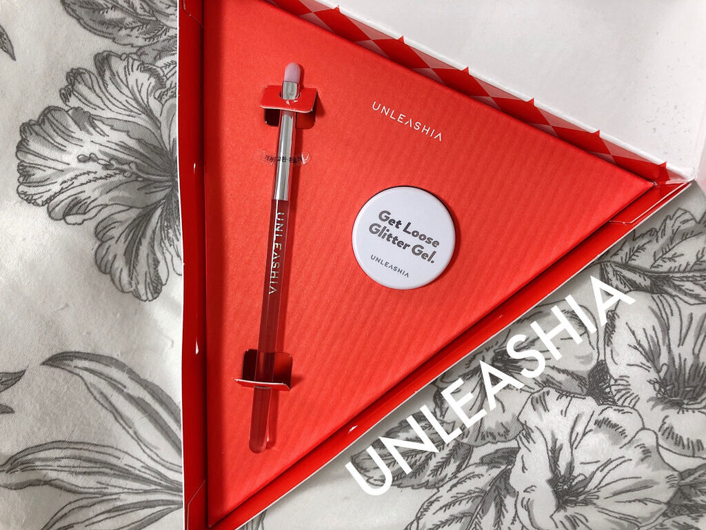 ゲットルーズグリッタージェル N°7ハッピーベーカー/unleashia/グリッターを使ったクチコミ（2枚目）