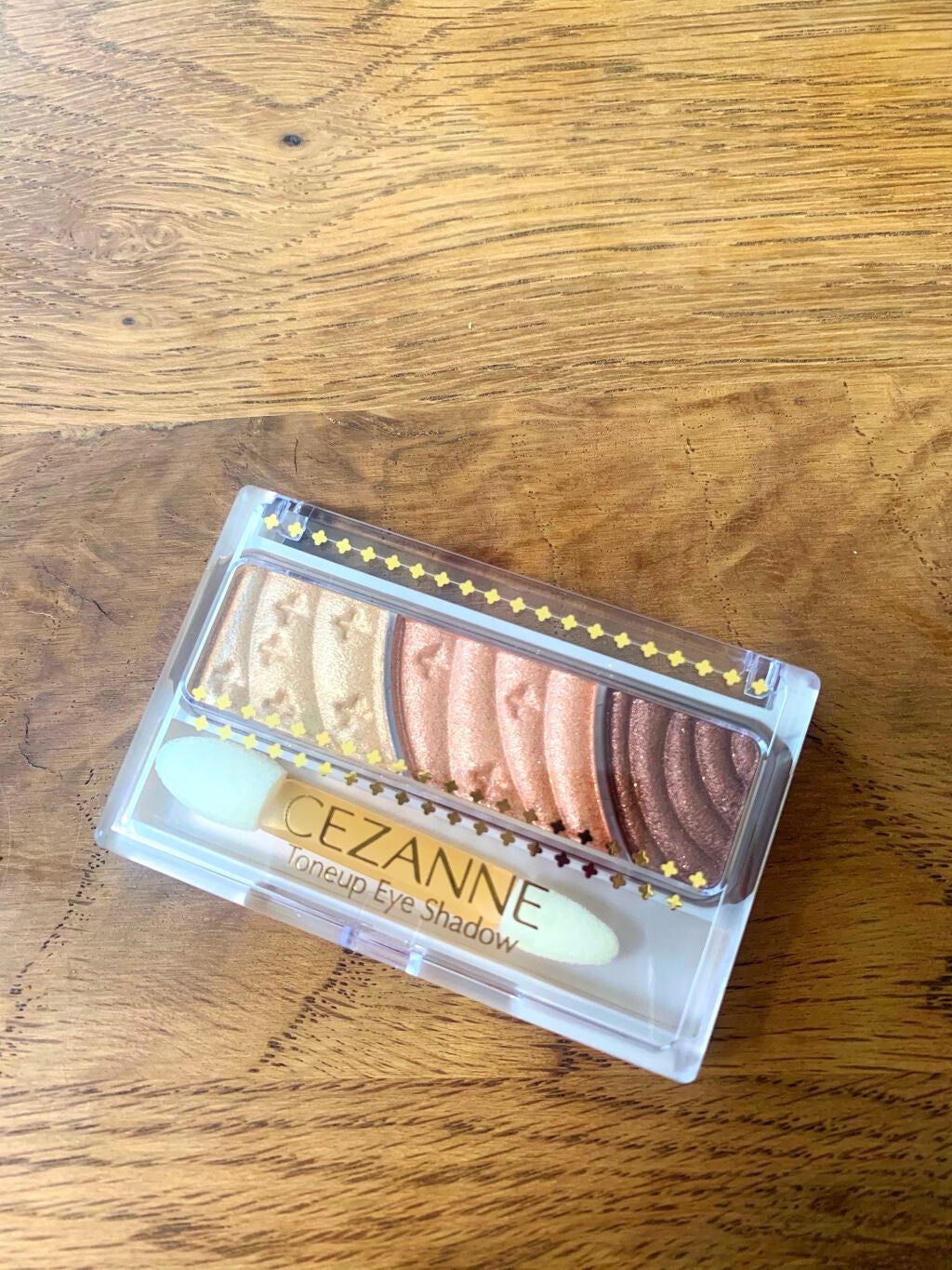 トーンアップアイシャドウ/CEZANNE/アイシャドウパレットを使ったクチコミ(1枚目)