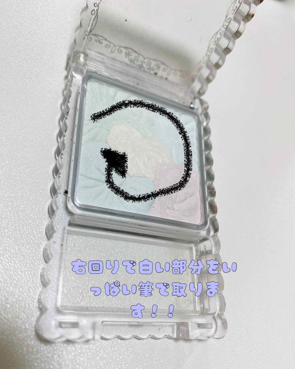 グロウフルールハイライター/キャンメイク/パウダーハイライトを使ったクチコミ(1枚目)