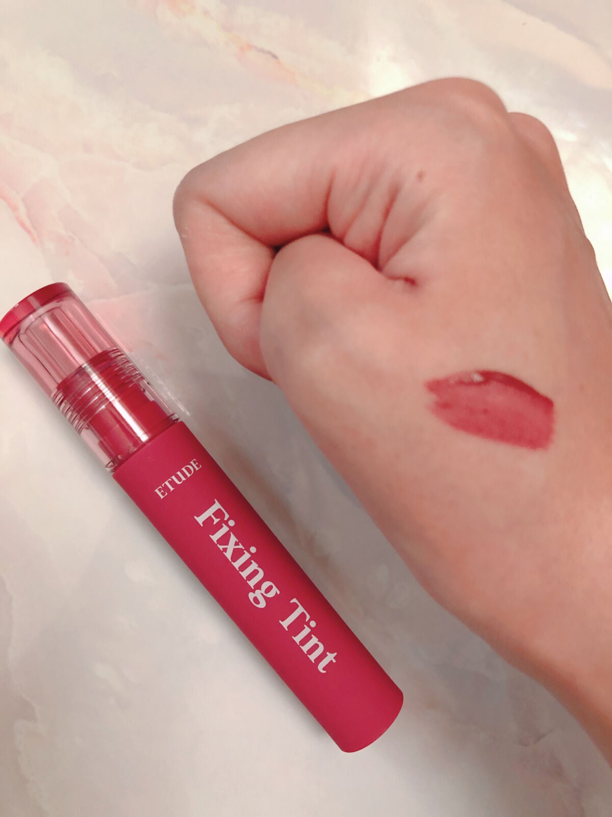 フィクシングティント/ETUDE/リップティントを使ったクチコミ(5枚目)