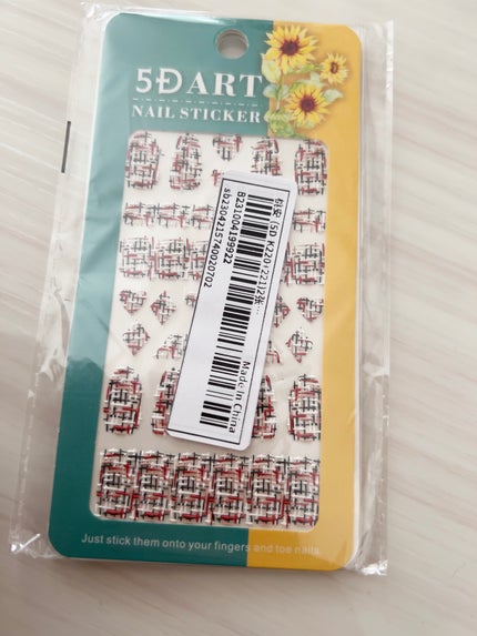 ネイルシール/SHEIN/ネイルシールを使ったクチコミ(5枚目)