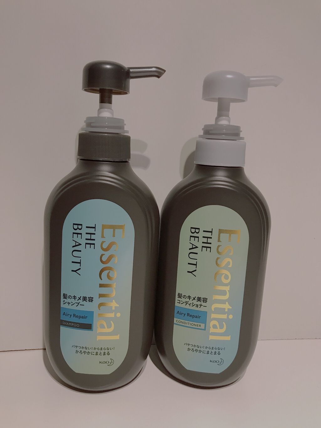 THE BEAUTY 髪のキメ美容シャンプー/コンディショナー<エアリーリペア> /エッセンシャル/シャンプー・コンディショナーを使ったクチコミ(3枚目)