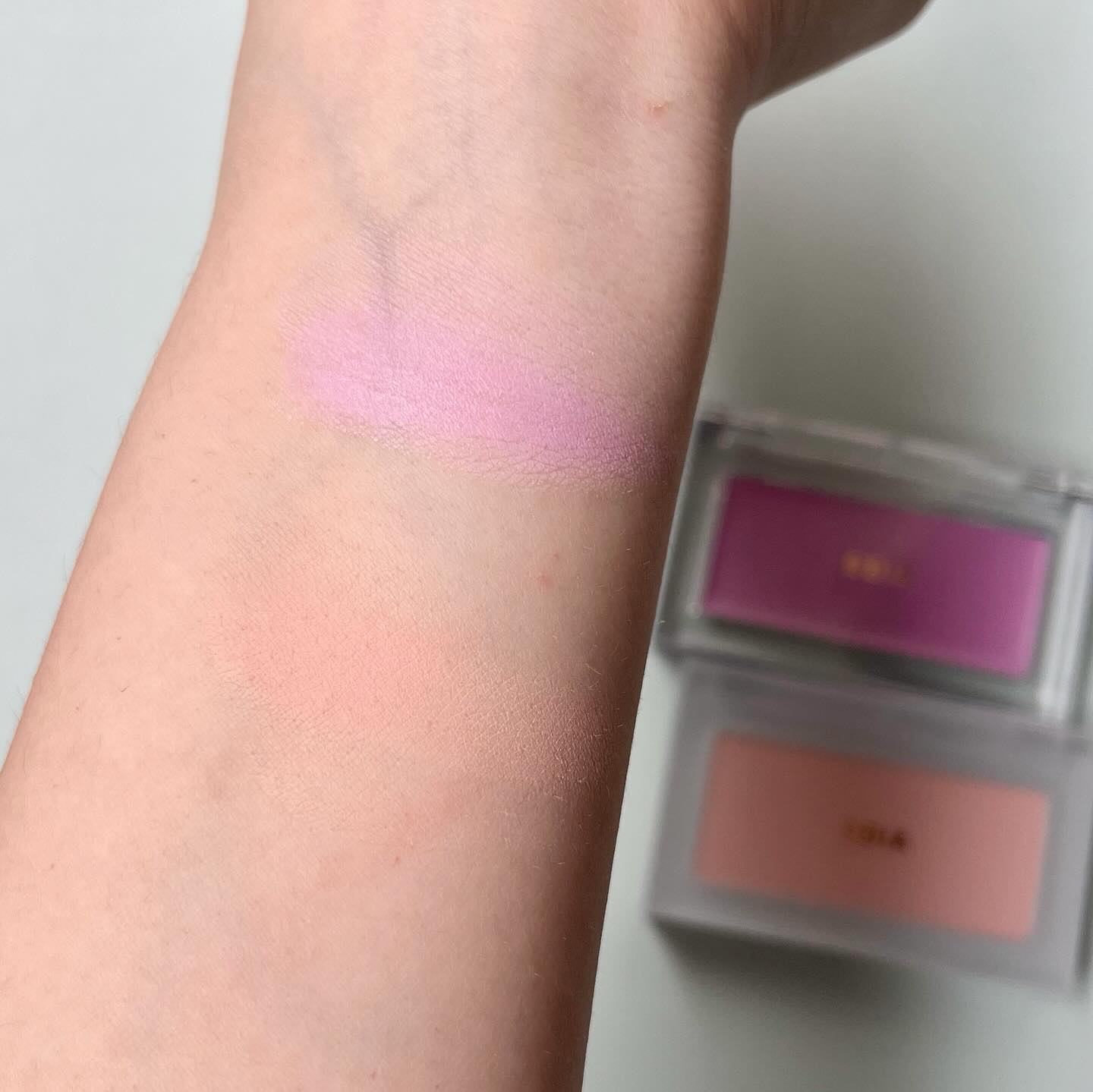 レディトゥーウェアダウニーチーク 04 ダウニーラベンダー/BBIA/ジェル・クリームチークを使ったクチコミ（3枚目）