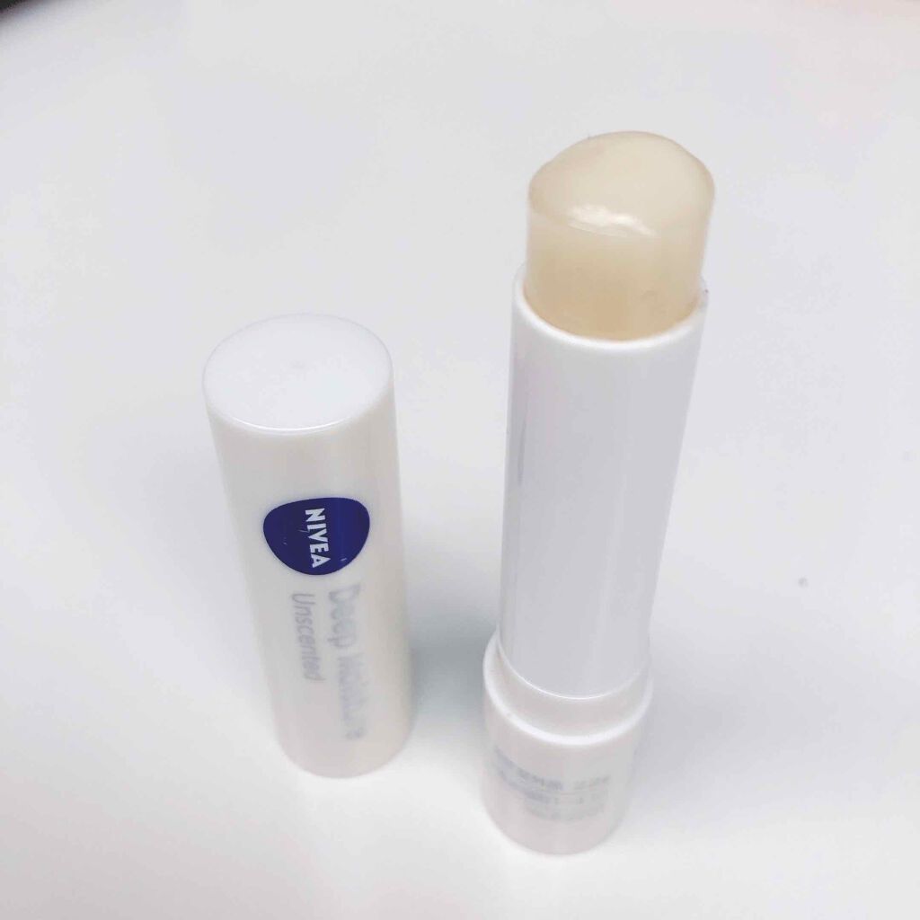 ニベア ディープモイスチャーリップ/ニベア/リップクリームを使ったクチコミ（2枚目）