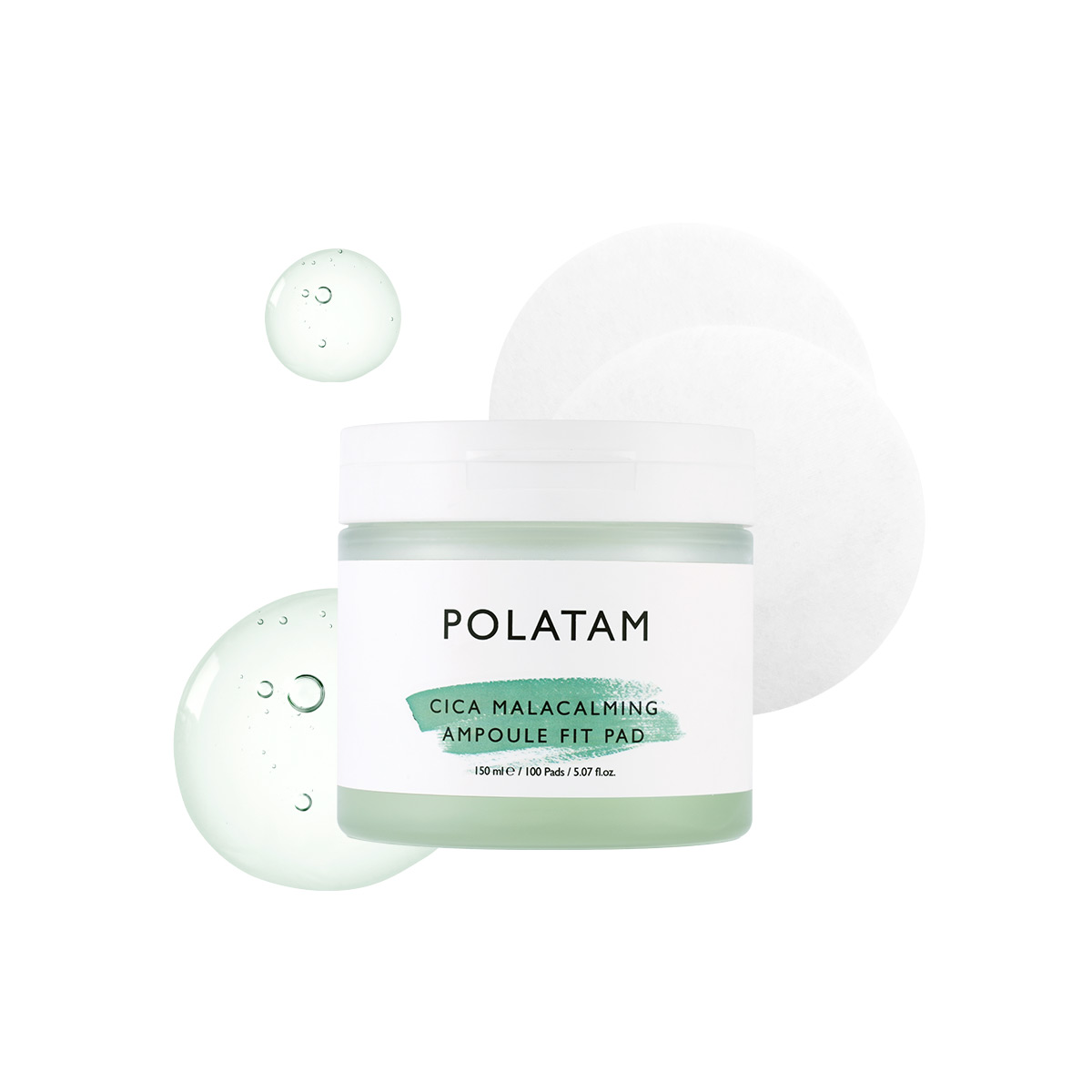 POLATAM シカマラカーミングアンプルフィットパッド