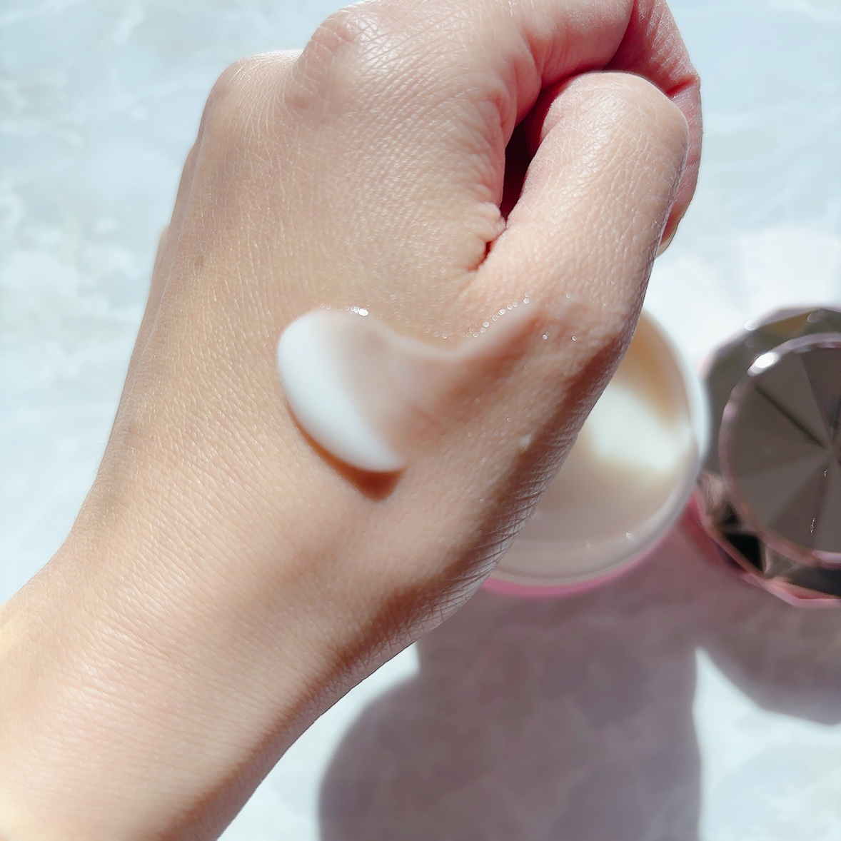 リンクルケア ホワイト モイストジェルクリーム/グレイスワン/オールインワン化粧品を使ったクチコミ（3枚目）