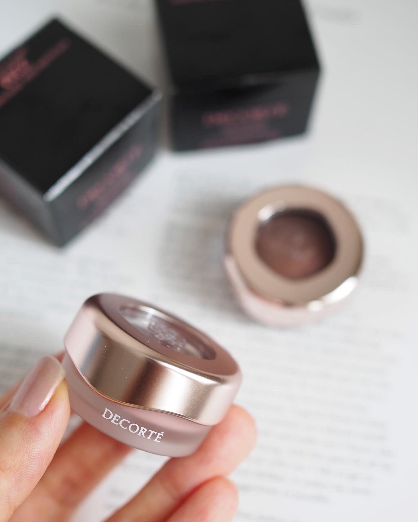 アイグロウジェム スキンシャドウ/DECORTÉ/ジェル・クリームアイシャドウを使ったクチコミ(5枚目)