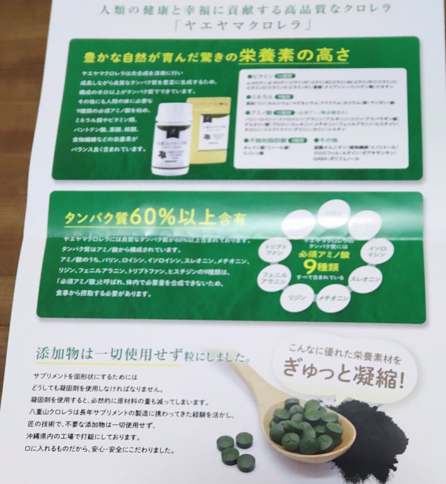 八重山クロレラ粒/麗幸/健康サプリメントを使ったクチコミ(5枚目)