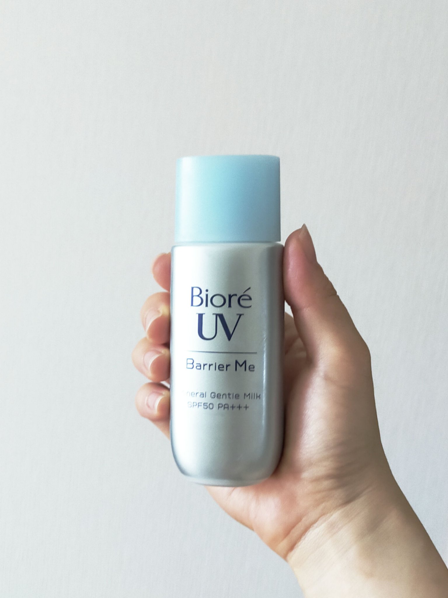 ビオレUV バリア・ミー ミネラルジェントルミルク/ビオレ/日焼け止めミルクを使ったクチコミ（1枚目）