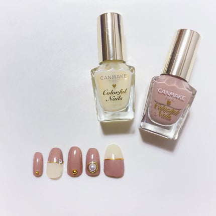 カラフルネイルズ/キャンメイク/マニキュアを使ったクチコミ(3枚目)