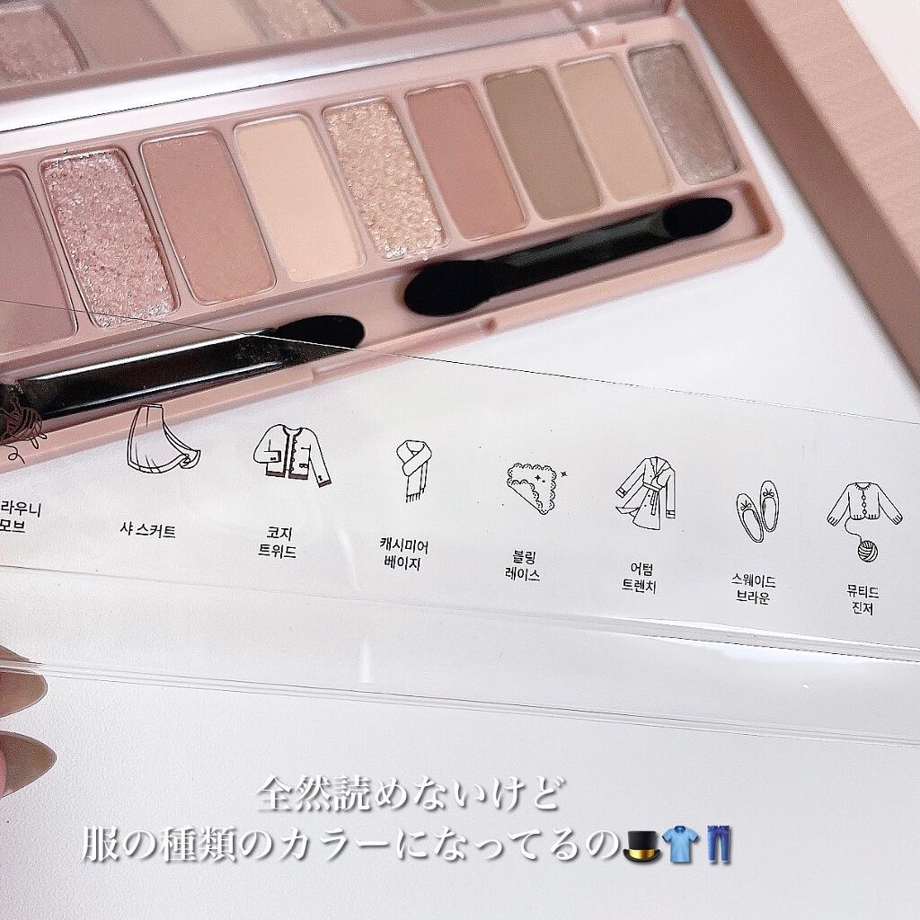 プレイカラー アイシャドウ/ETUDE/アイシャドウパレットを使ったクチコミ（2枚目）