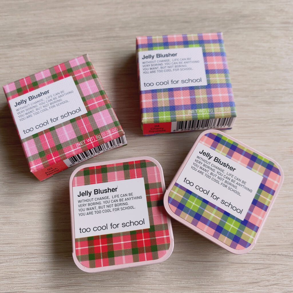 JELLY BLUSHER 3 ピーチネクター/too cool for school/ジェル・クリームチークを使ったクチコミ（1枚目）