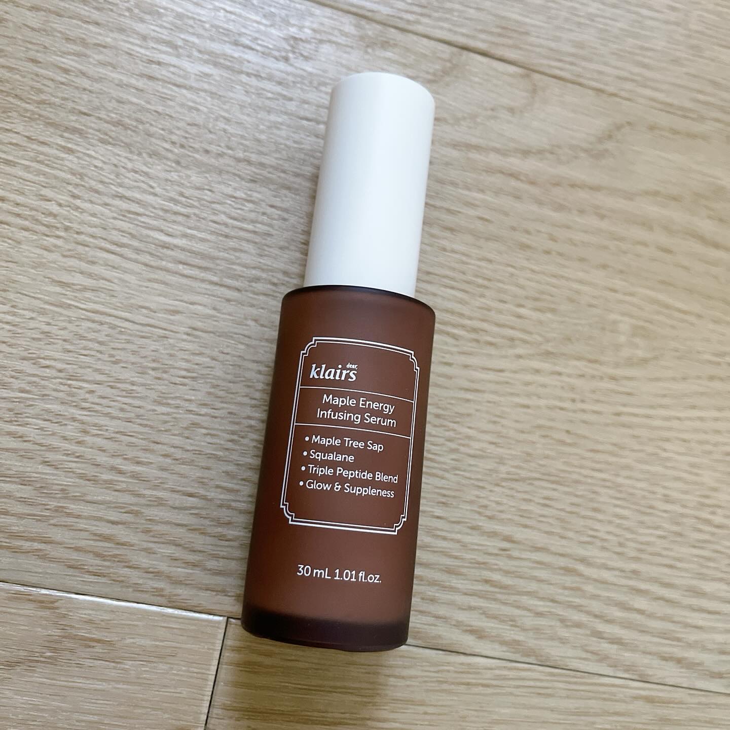 メープルエナジーインフュージングクリーム/Klairs/フェイスクリームを使ったクチコミ（2枚目）