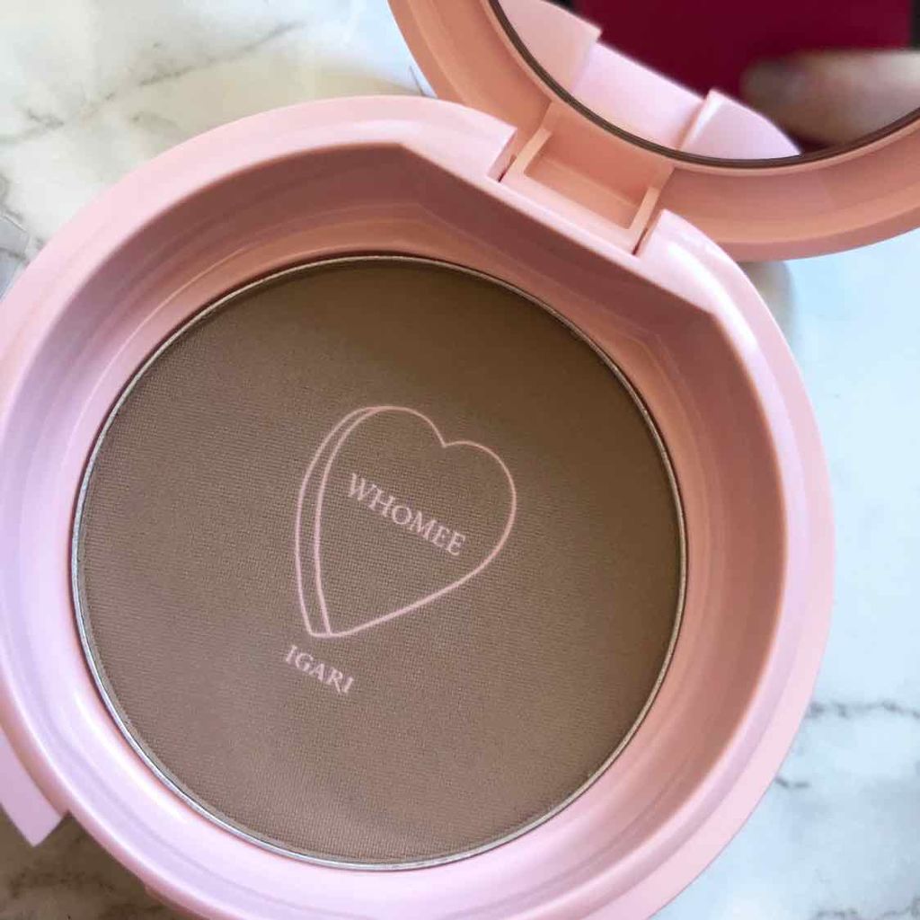 フーミー ちっちゃ顔シャドウ/WHOMEE/シェーディングを使ったクチコミ（3枚目）