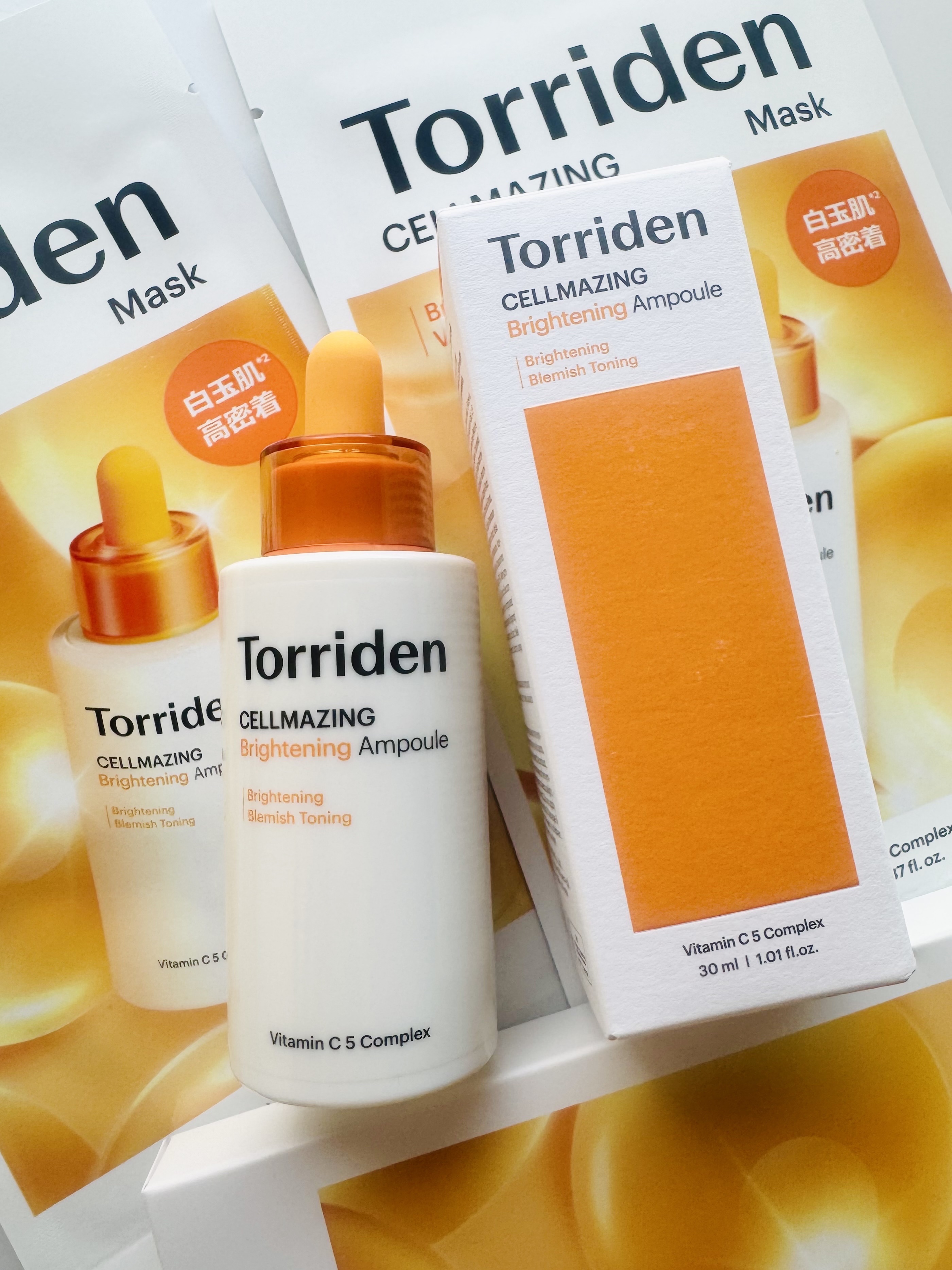 セルメイジング ビタC ブライトニングアンプル/Torriden/美容液を使ったクチコミ（3枚目）