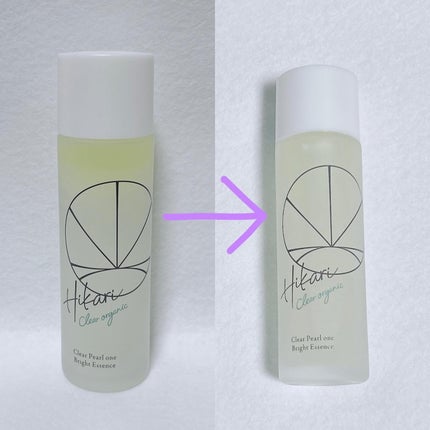 クリアパールワン ブライトエッセンス/HIKARI CLEAR オーガニック/美容液を使ったクチコミ(2枚目)