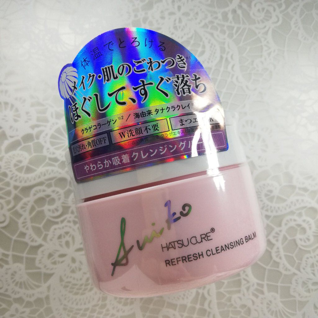 SUIKO HC リフレッシュクレンジングバーム/SUIKO HATSUCURE/クレンジングバームを使ったクチコミ（1枚目）
