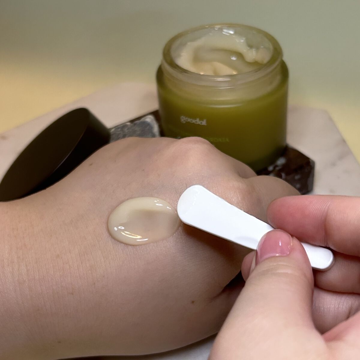 CALMING moistureCream/goodal/化粧水を使ったクチコミ（2枚目）