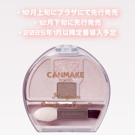 プランぷくコーデアイズ/キャンメイク/パウダーアイシャドウを使ったクチコミ(3枚目)
