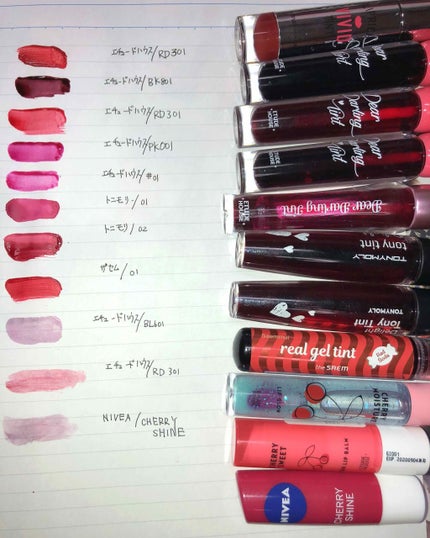 ディアダーリン ウォータージェルティント/ETUDE/リップティントを使ったクチコミ(1枚目)