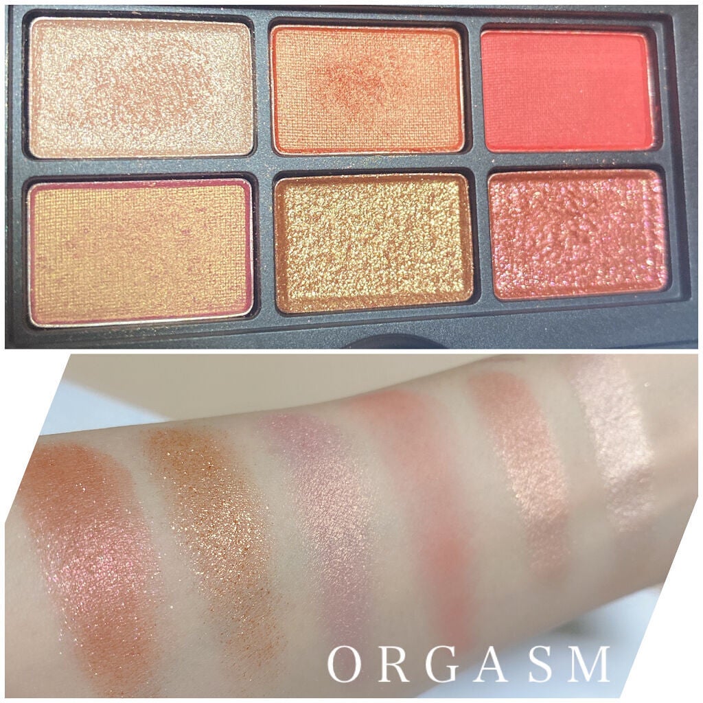 オーガズム ミニアイシャドーパレット/NARS/アイシャドウパレットを使ったクチコミ(7枚目)