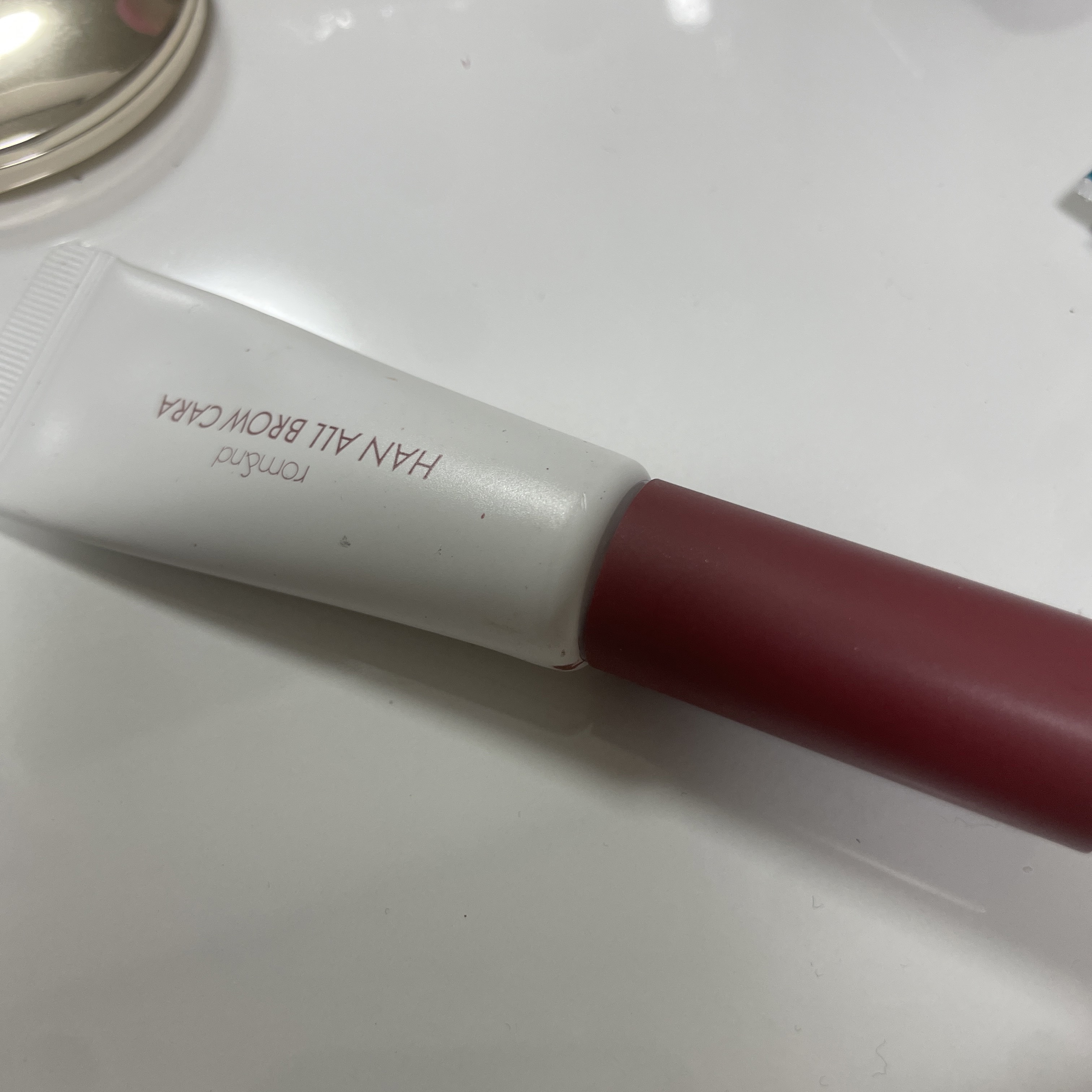 ハンオールブロウカラ/rom&nd/眉マスカラを使ったクチコミ（1枚目）