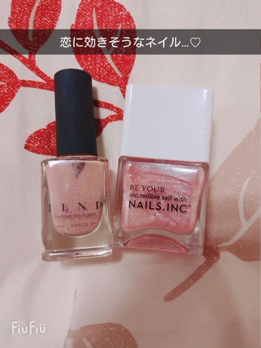 クリスタル メイド ミー ドゥ イット デュオ キット/nails inc./マニキュアを使ったクチコミ（1枚目）