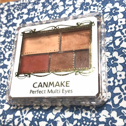 パーフェクトマルチアイズ/キャンメイク/アイシャドウパレットを使ったクチコミ(1枚目)