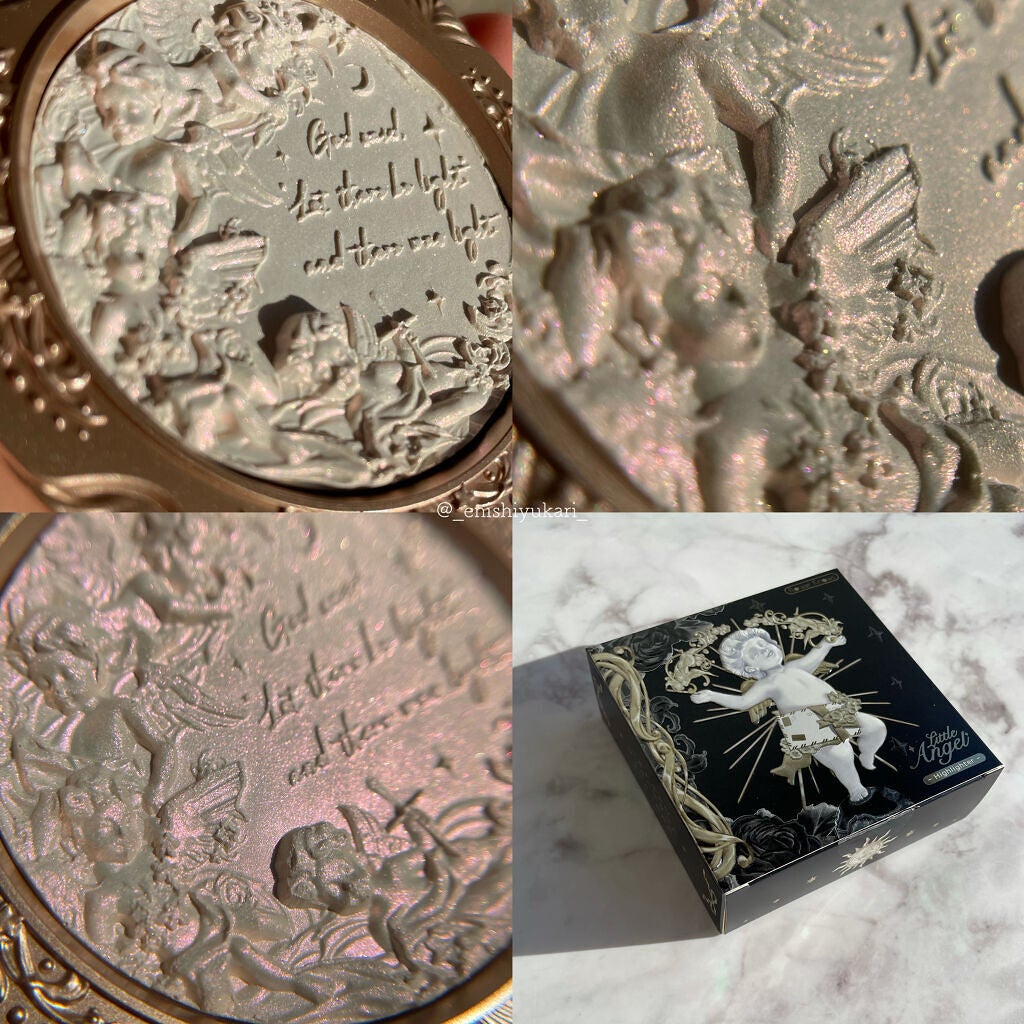 リトルエンジェル ハイライター/FlowerKnows/パウダーハイライトを使ったクチコミ(3枚目)