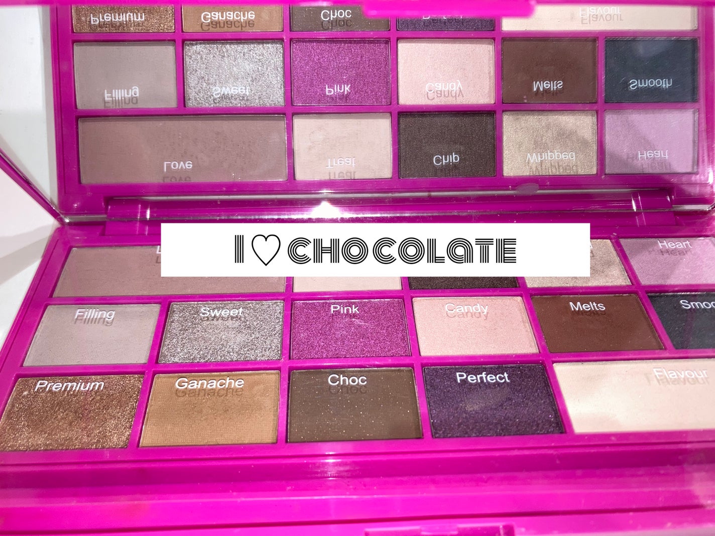 アイラブチョコレート/MAKEUP REVOLUTION/アイシャドウパレットを使ったクチコミ(1枚目)